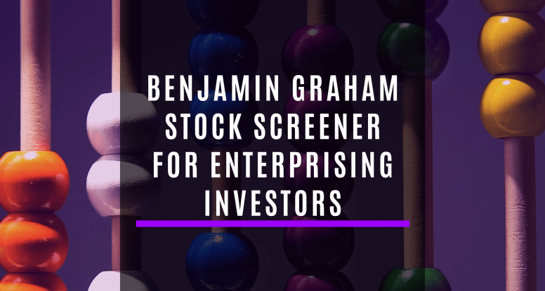 Benjamin Graham stock screener